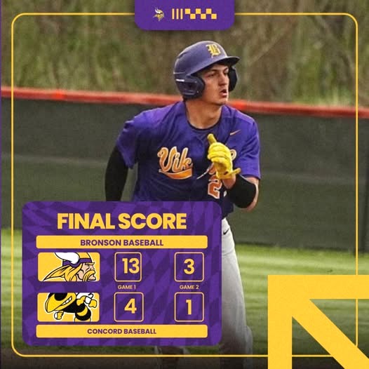 Bronson sweeps baseball against Concord